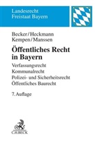 Ulric Becker, Ulrich Becker, Ulrich (Dr. Becker, Ulrich (Dr.) Becker, Dir Heckmann, Dirk Heckmann... - Öffentliches Recht in Bayern