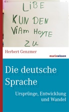 Herbert Genzmer - Die deutsche Sprache