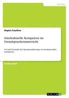 Regina Tseytlina - Interkulturelle Kompetenz im Fremdsprachenunterricht