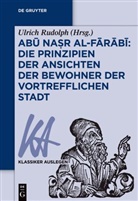 Ulric Rudolph, Ulrich Rudolph - Abu Nasr al-Farabi