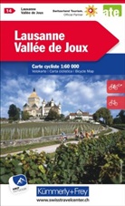 Hallwag Kümmerly+Frey AG, Hallwa Kümmerly+Frey AG, Hallwag Kümmerly+Frey AG - Lausanne Vallée de Joux 1:60 000