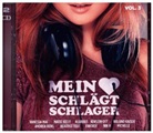Various - Mein Herz schlägt Schlager. Vol.3, 2 Audio-CDs (Hörbuch)