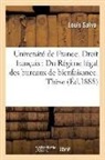 Louis Salva, Salva-l - Universite de france. droit