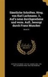 Karl Lachmann, Karl 1793-1851 Lachmann, Gotthold Ephraim Lessing, Gotthold Ephraim 1729-1781 Lessing, Franz Muncker, Franz 1855-1926 Muncker - Samtliche Schriften. Hrsg. Von Karl Lachmann. 3., Auf's Neue Durchgesehene Und Verm. Aufl., Besorgt Durch Franz Muncker; Band 23