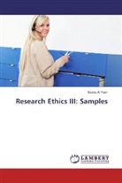 Sadeq Al Yaari - Research Ethics III: Samples