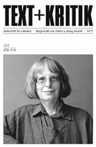 Heinz Ludwig Arnold, Ha Arnold, Hannah Arnold, Heinz Ludwig Arnold, Hermann Korte, Steffe Martus... - Text + Kritik - 214: Elke Erb