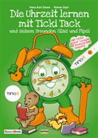 Hans K. Zeisel, Hans Karl Zeisel, Rainer Zepf, Rainer Zepf - Die Uhrzeit lernen mit Ticki Tack und seinen Freunden Silas und Pipsi, TING-Ausgabe