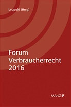 Petra Leupold - Forum Verbraucherrecht 2016 (f. Österreich)