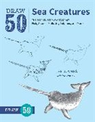 Lee J Ames, Lee J. Ames, Lee J./ Harvey Ames, Erin Harvey - Draw 50 Sea Creatures