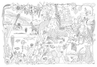 Dirk Krüger, Dori Schönhoff, Doris Schönhoff - Malkarte Farbenreich Poster