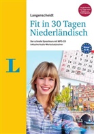 Annelies de Jonghe, Annelies de Jonghe - Langenscheidt Fit in 30 Tagen - Niederländisch - Buch, 2 Audio-CDs, Audio-Wortschatztrainer auf MP3-CD