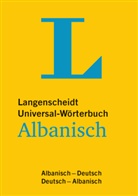 Redaktio Langenscheidt, Redaktion Langenscheidt, Langenscheidt Redaktion - Universal-Wörterbuch Albanisch : Albanisch-Deutsch und vv