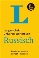 Redaktio Langenscheidt, Redaktion Langenscheidt, Langenscheidt Redaktion - Universal-Wörterbuch Russisch : Russisch-Deutsch und vv