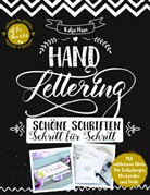 Katja Haas, Lingen Verlag, Lingen Verlag - Handlettering: Schöne Schriften - Schritt für Schritt: Anleitungsbuch zu gestalterischen Möglichkeiten im Handlettering und Kalligrafie