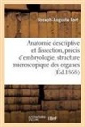 Joseph-Auguste Fort, Fort-j-a - Anatomie descriptive et
