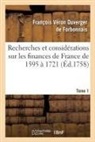 De forbonnais-f, François Véron Duverger de Forbonnais, François Véron Duverger de Forbonnais, de Forbonnais-F - Recherches et considerations sur