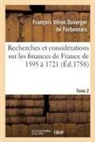 De forbonnais-f, François Véron Duverger de Forbonnais, François Véron Duverger de Forbonnais, de Forbonnais-F - Recherches et considerations sur