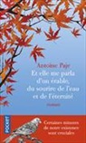 Antoine Paje - Et elle me parla d'un érable, du sourire de l'eau et de l'éternité
