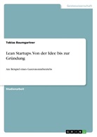 Tobias Baumgartner - Lean Startups. Von der Idee bis zur Gründung