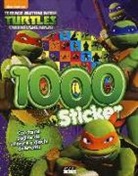 1000 sticker. Con adesivi. Teenage mutant ninja turtles