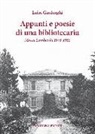 Luisa Gardenghi - Appunti e poesie di una bibliotecaria. Massa Lombarda 1973-1982