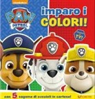 Imparo i colori! Con 5 sagome di cuccioli in cartone. Paw Patrol