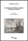 Carlofilippo Zamboni, G. Colognese - La navigazione sull'Adige in rapporto al commercio veronese