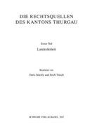 Doris Stöckly, Erich Trösch, Doris Stöckly, Erich Trösch - Sammlung Schweizerischer Rechtsquellen - XVII/1: Landeshoheit