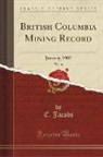 E. Jacobs - British Columbia Mining Record, Vol. 14