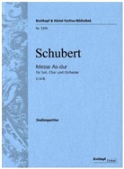 Franz Schubert - Messe As-dur D 678, Studienpartitur