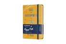 Moleskine - Moleskine Notizbuch - Peter Pan Pocket/A6, Liniert, Hard Cover, Gelb Orange