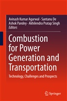 Avinash K. Agarwal, Avinash Kumar Agarwal, Santan De, Santanu De, Ashok Pandey, Ashok Pandey et al... - Combustion for Power Generation and Transportation