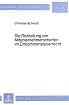 Christian Schmidt - Die Realteilung von Mitunternehmerschaften im Einkommensteuerrecht