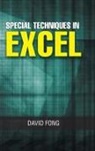 David Fong - Special Techniques in Excel