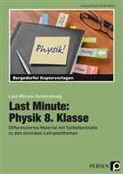 Caroli Schmidt, Carolin Schmidt, Hardy Seifert, Hardy (Dr.) Seifert - Last Minute: Physik 8. Klasse
