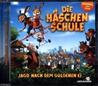 Senta Berger, Noah Levi, Peter Weis - Die Häschenschule - Jagd nach dem goldenen Ei, 1 Audio-CD (Audio book)