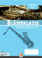 Klaus Ernst, Jens Holzinger, Manuel Jandl, Dominik Scheider, Dominik Schneider, Bernhard Sommer - Leitfaden Bläserklasse: Leitfaden Bläserklasse:  5. Klasse, Schülerheft - Tenorsaxofon