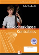 Ute Adler, Marti Müller Schmied, Martin Müller Schmied - Leitfaden Streicherklasse: Leitfaden Streicherklasse. Schülerheft - Kontrabass, m. 1 Beilage. inkl. HELBLING Media App