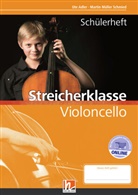 Ute Adler, Marti Müller Schmied, Martin Müller Schmied - Leitfaden Streicherklasse: Leitfaden Streicherklasse. Schülerheft - Violoncello, m. 1 Beilage. inkl. HELBLING Media App