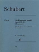 Franz Schubert, Egon Voss - Franz Schubert - Streichquartett a-moll op. 29 D 804 (Rosamunde)