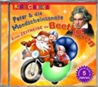 Peter und die Mondscheinsonate, 1 Audio-CD (Audio book)