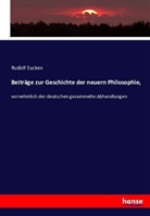 Rudolf Eucken - Beiträge zur Geschichte der neuern Philosophie,