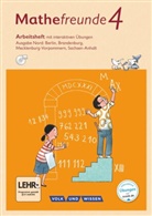 Birgit Schlabitz, Edmund Wallis, Jan Elsner, Jana Elsner, Kathri Fiedler, Kathrin Fiedler... - Mathefreunde, Ausgabe Nord 2015: Mathefreunde - Ausgabe Nord 2015 - 4. Schuljahr