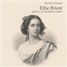 Theodor Fontane, Karlheinz Gabor - Effie Briest, Audio-CD, MP3 (Audio book)