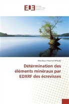 Aboubacar Houmadi M'hadji - Détérmination des éléments minéraux par EDXRF des écrevisses