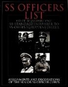 Editors, Schiffer Publishing Ltd., Ltd. Publishing, Ltd. Schiffer Publishing, Schiffer Publishing Ltd - SS Officers List (as of January 1942)