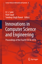 Sandeep Singh Rawat, H. S. Saini, Rish Sayal, Rishi Sayal, Sandeep Singh Rawat - Innovations in Computer Science and Engineering