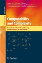 Adam Day, Michae Fellows, Michael Fellows, Noam Greenberg, Noam Greenberg et al, Bakhadyr Khoussainov... - Computability and Complexity
