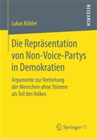 Lukas Köhler - Die Repräsentation von Non-Voice-Partys in Demokratien