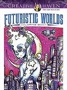 Josh Carrington - Creative Haven Futuristic Worlds Coloring Book